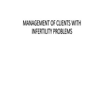 Infertility | PPTX