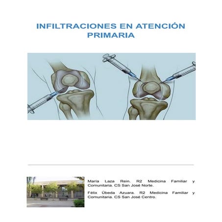 INFILTRACIONES EN ATENCIÓN PRIMARIA 03-11-2025