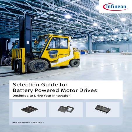 Battery powered Applications: Selection Guide | Infineon Technologies