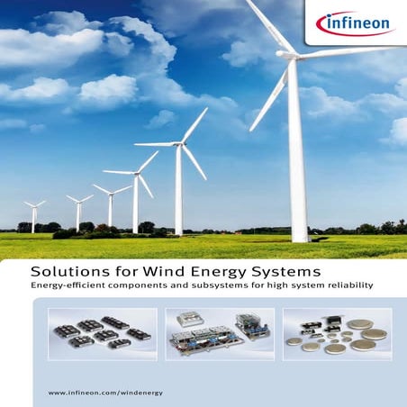 Solutions for Wind Energy Systems | Infineon Technologies