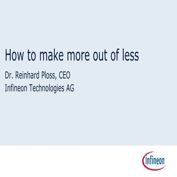 Infineon DLD Conference 2015