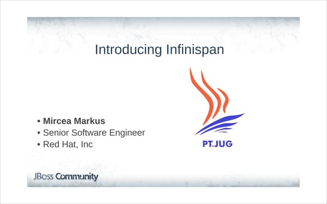 Introducing Infinispan