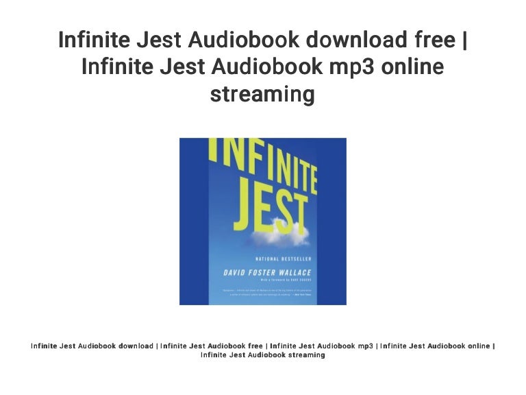 infinite jest audiobook download free