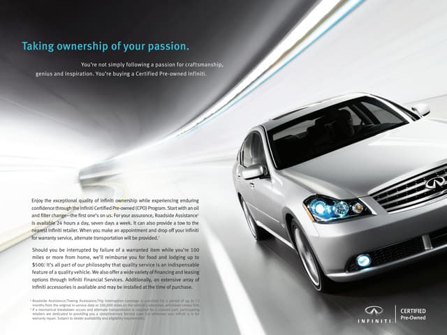 Infiniti approved used Infiniti approved used