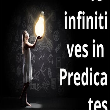 Infinitive as Predicates in a Sentence.pptx