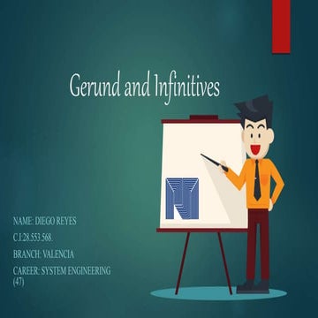 Infinitives and gerunds
