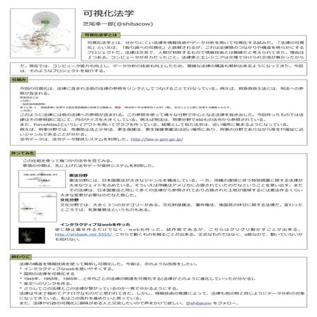 可視化法学ポスター超会議2016 チラシ