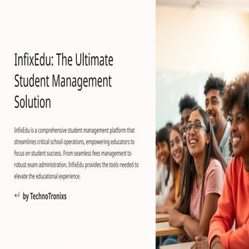 Infixedu is the best student management software