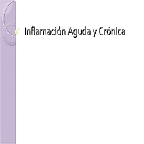 Inflamacion