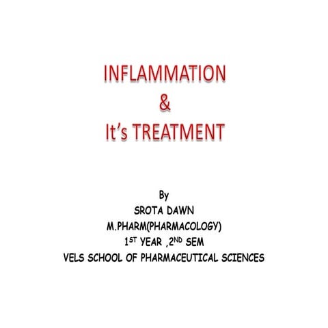Inflamation ppt