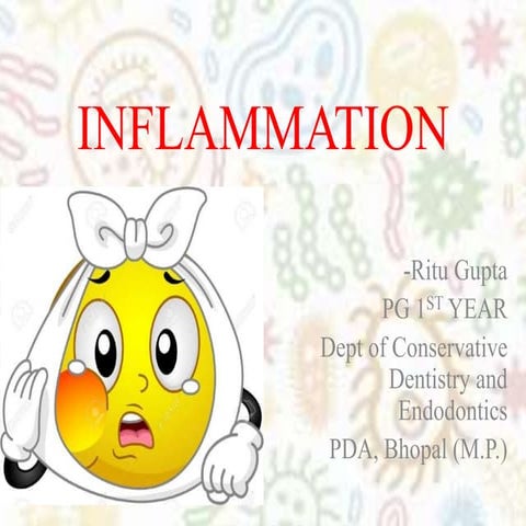 Inflammation- General Pathology seminar PG 1st year