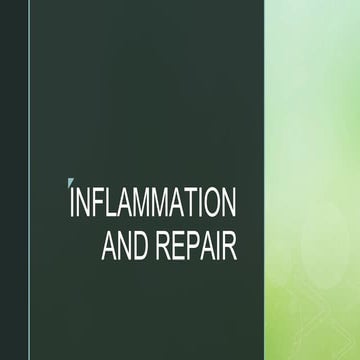 inflammation and necrosis acute and chronic ...