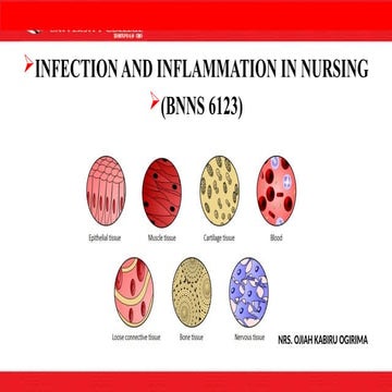 INFLAMMATION, INFECTION, PYAEMIA, TOXEMIA,.pptx