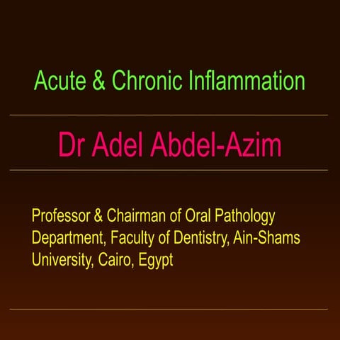 Inflammation adel-1 | PDF