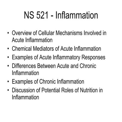 Inflammation Part 2