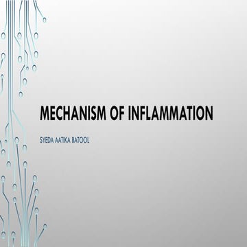 Inflammation   ( Adult Health Nursing  )