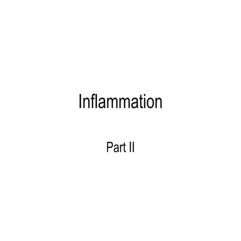 Inflammation II 2019.pdf and pathology related | PDF