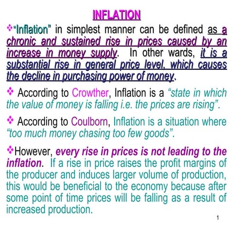 Inflation