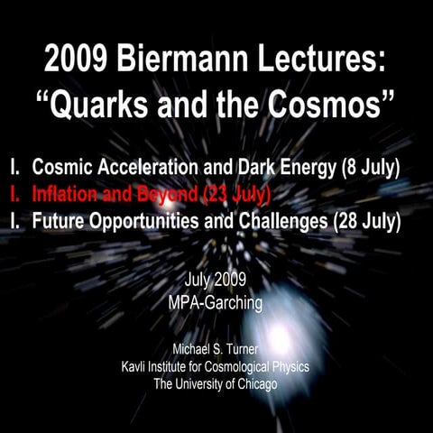 Biermann - Quarks and the Cosmos