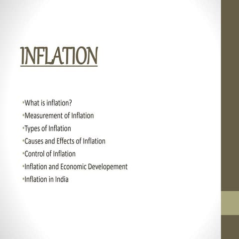 Inflation