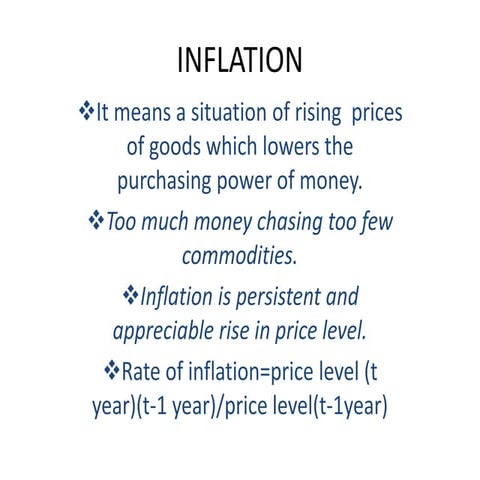 Inflation