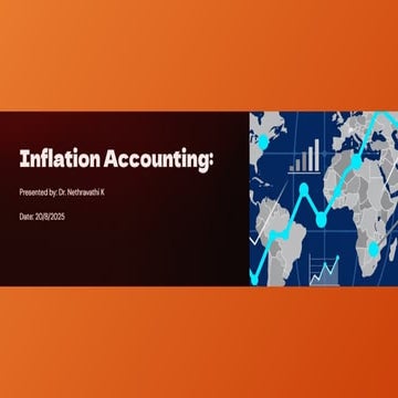 Inflation Accounting material for the student reference | PPTX