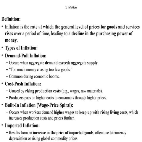 inflation and unemployment for the sake.pptx