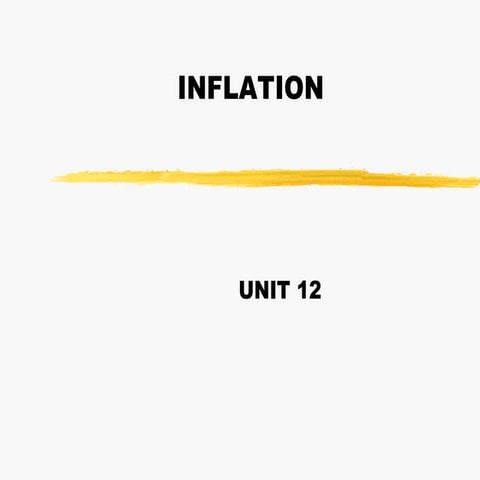 Inflation,deflation & stagfltion