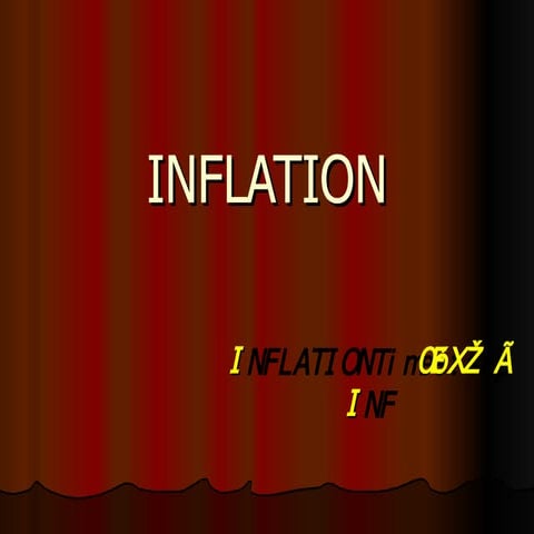 Inflation lesson 9