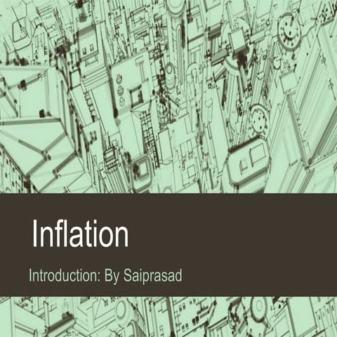 Inflation overview  siescoms