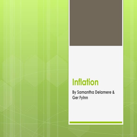 Inflation powerpoint