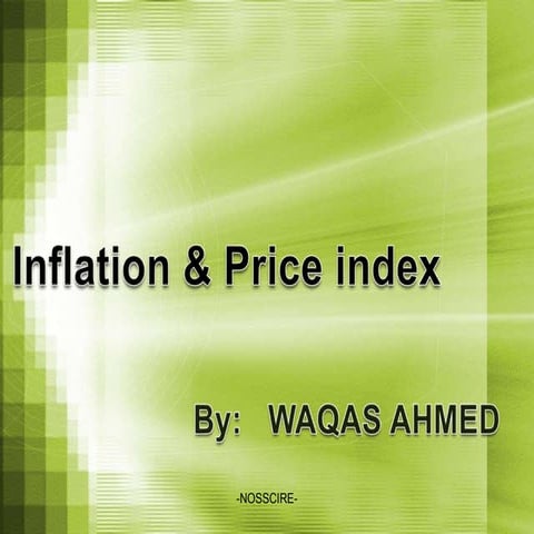 Inflation & Price index