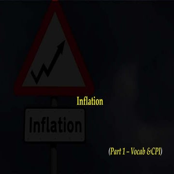 Inflation SFLS CPI