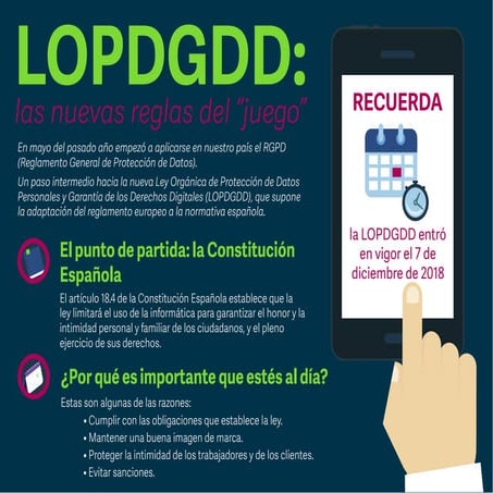 LOPDGDD: las nuevas reglas del "juego"