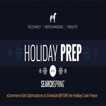 Site Optimizations to Schedule Before The Holiday Code Freeze