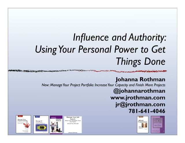 Influence.and.authority