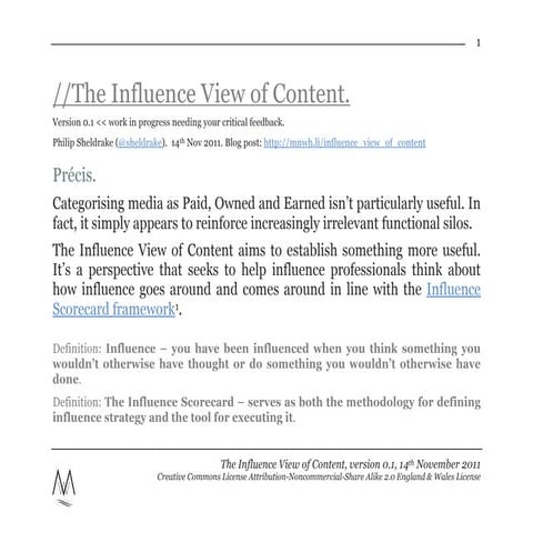 Influence view-of-content-v0.1