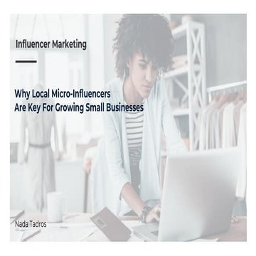 Influencer Marketing: Why it is Key for the Growth of Small Businesses