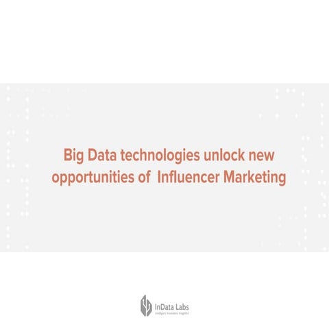 Influencer marketing automation