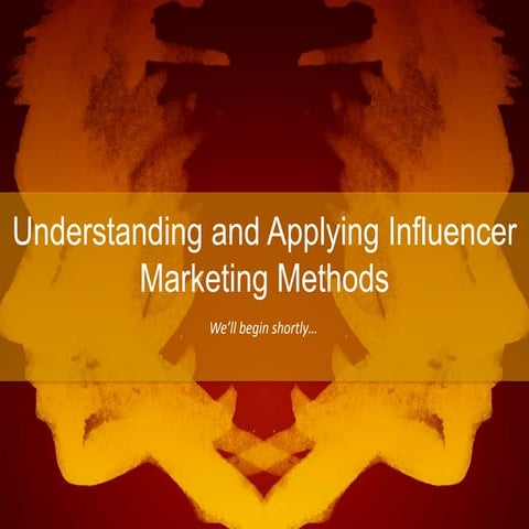 Understanding and Applying Influencer Marketing Methods