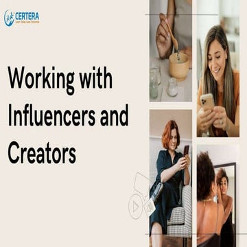 Working with Influencers and Creators.pptx