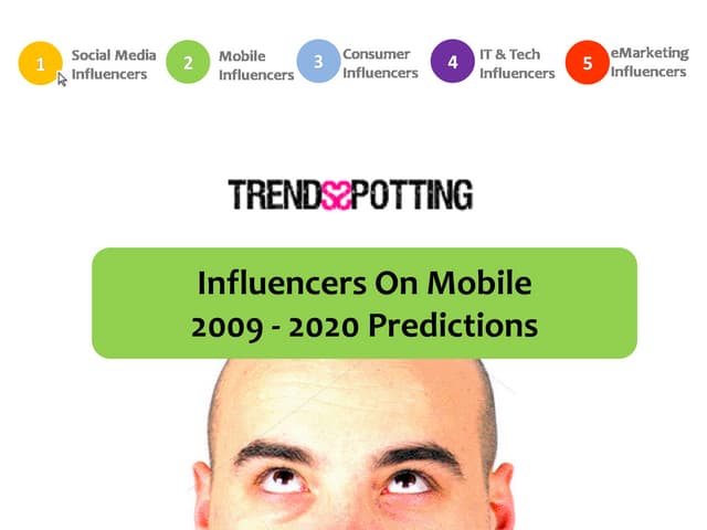 Influencers On Mobile 2009  2020 Pr...