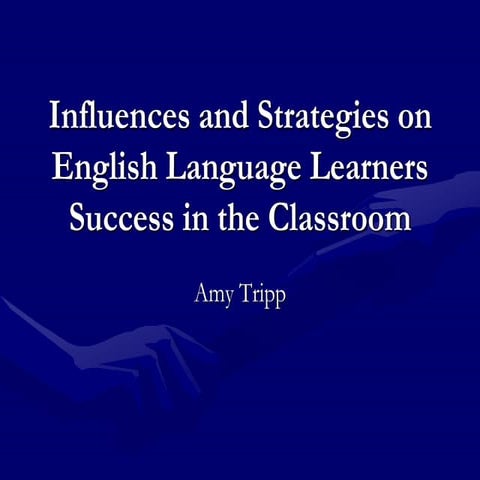 Influences on ell_success_classroom