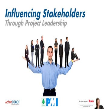 Influence stakeholders through leadership by Mr. Gaby Awad