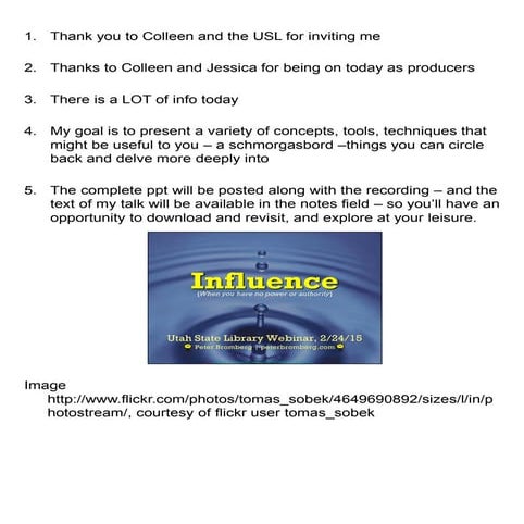 Influence When You Have No Power or Authority (full text version)