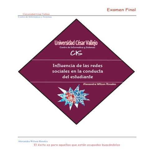 Influenciadelasredessocialesenlaconductadelestudiante