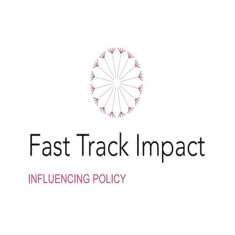 Influencing policy (training slides from Fast Track Impact)