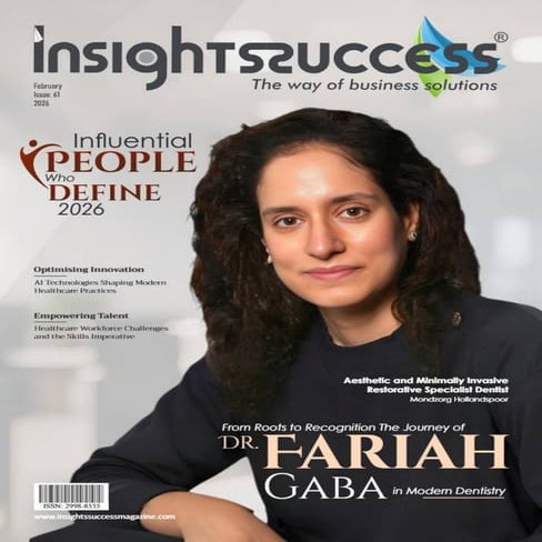 Dr. Fariah Gaba Influential People Who Define 2026 | PDF