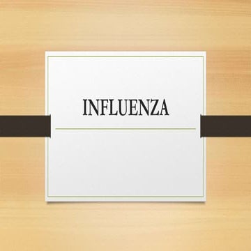 Influenza
