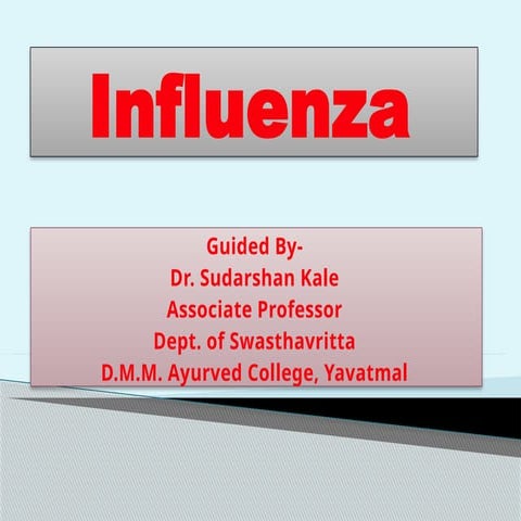 Influenza Prevention and Treatment- PSM.pptx